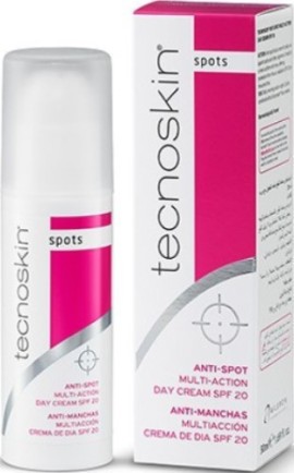 Tecnoskin Anti Spot Multiaction Day Cream SPF20 Ενυδατική Κρέμα κατά των Κηλίδων, 50ml