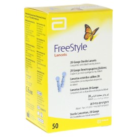 Abbott Freestyle Lancets (Mmedisence Thin) 50 Σκαρφιστήρες