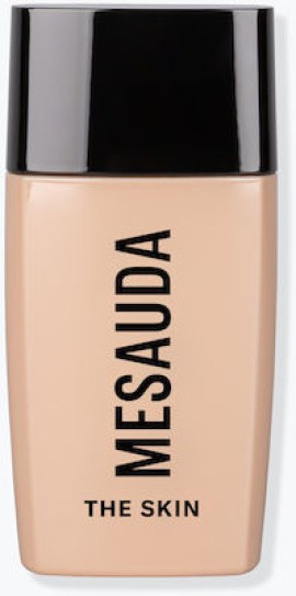 Mesauda The Skin Hydrating Fluid Foundation C65 Dark, Ενυδατικό Foundation SPF 15, Ελαφριά Υφή 30ml