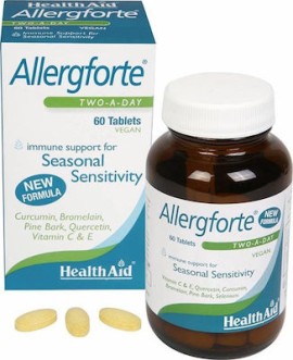 Health Aid Allergforte Tablets Συμπλήρωμα Διατροφής 60Tabs