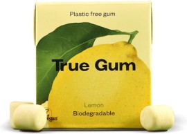 True Gum Τσίχλες με Γεύση Λεμόνι Χωρίς Ζάχαρη 21gr