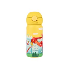 Estia  Παιδικός Θερμός Wonder Bottle Save The Aegean 350ml Fortress Dragon 01-33088