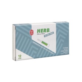 Herb Micro Filter Ultra Thin Κατάλληλο για Slim ή Στριφτό Τσιγάρο 12τεμ