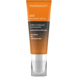 Pharmasept Aid Hot Power Roll-on Gel για Αίσθηση Χαλάρωσης & Ξεκούρασης 100ml