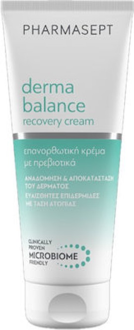 Pharmasept Derma Balance Recovery, Επανορθωτική Κρέμα Προσώπου Με Πρεβιοτικά 100ml.