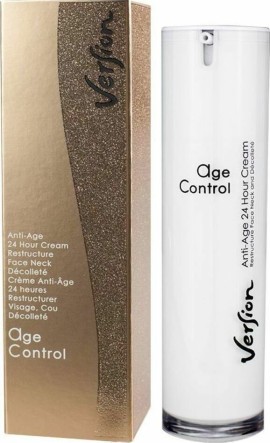 Version Derma Age Control 24ωρη Αντιγηραντική Κρέμα για Πρόσωπο, Λαιμό & Decollete 50 ml