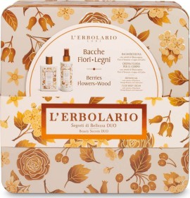 LErbolario Bacche Fiori Legni Set Duo Αφρόλουτρο 250ml & Γαλάκτωμα Σώματος 200ml