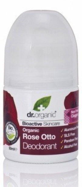 Dr.Organic Rose Otto Deodorant, 50 ml