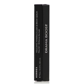 Korres Volcanic Minerals Lash & Brow Serum Drama Boost Ορός Ενισχυμένης Θρέψης για Βλεφαρίδες & Φρύδια, 9ml