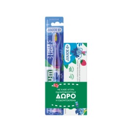 Gum Promo 903M2 Οδοντόβουρτσα με Μαλακές Τρίχες που αναβοσβήνει για 1 για 6+ Ετών & Δώρο Οδοντόπαστα για 6+ Ετών 50ml (Διάφορα χρώματα)