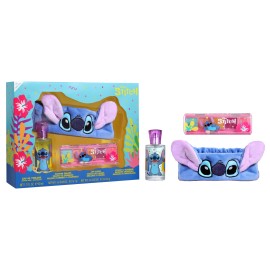 Air-Val Stitch Σετ Eau De Toilette 50ml & Makeup Palette,lip gloss & Headband
