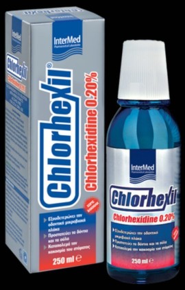 Intermed Chlorhexil  Chlorhexidine 0.20%  250ml ΑΝΤΙΣΗΠΤΙΚΟ