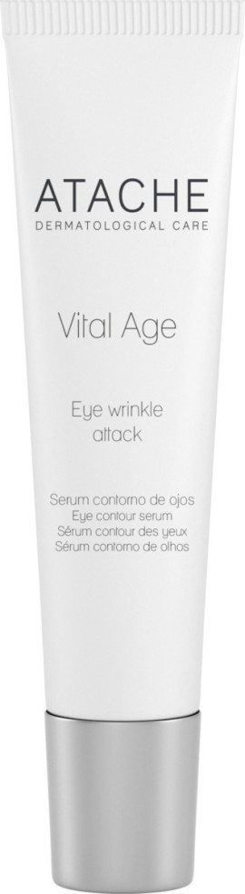 Atache Αντιρυτιδικός Ορός Ματιών Vital Age Eye Wrinkle Attack Serum 15ml