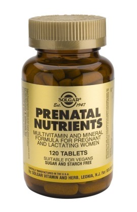 Solgar Prenatal Nutrients 120 Ταμπλέτες