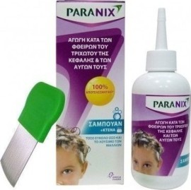 PARANIX SHAMPOO ΣΑΜΠΟΥΑΝ ΚΑΤΑ ΤΩΝ ΨΕΙΡΩΝ +ΧΤΕΝΑ 200ml