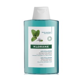 Klorane Shampoo Menthe Aquatique Σαμπουάν Αποτοξίνωσης 400ml