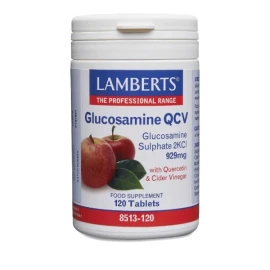 Lamberts Glucosamine QCV, Συμπλήρωμα Διατροφής για τη Καλή Υγεία των Χόνδρων, 120tabs