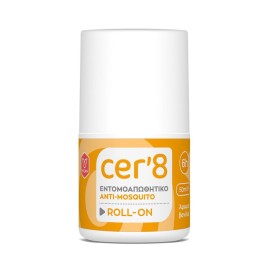 Cer’8 Εντομοαπωθητικό Γαλάκτωμα Σε Roll On/Stick Κατάλληλο Για Παιδιά 50ml