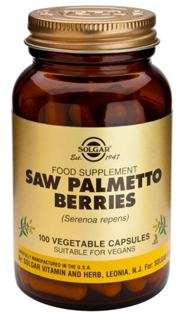 Solgar Saw Palmetto Berries 100 Φυτικές Κάψουλες