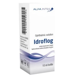Alfa Intes Idroflog Οφθαλμικές Σταγόνες για Ξηροφθαλμία 10ml