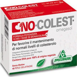 Specchiasol No Colest Συμπλήρωμα Διατροφής Για Τη Χοληστερόλη 40 κάψουλες