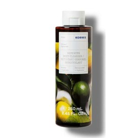 Korres Body Cleanser Citrus 250ml Ενυδατικό Αναζωογονητικό Αφρόλουτρο με Άρωμα Κίτρο