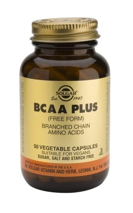 Solgar BCAA Plus 50 φυτικές κάψουλες