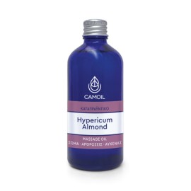 Camoil Hypericum Almond Massage Oil Καταπραϋντικό Έλαιο Μασάζ 100ml