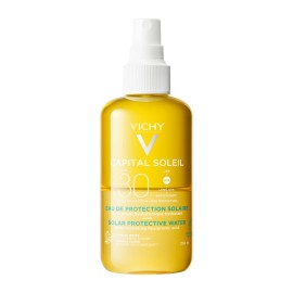 Vichy Capital Soleil Solar Protective Water SPF30 Αντηλιακό Νερό Προστασίας & Ενυδάτωσης με Υαλουρονικό Οξύ 200ml
