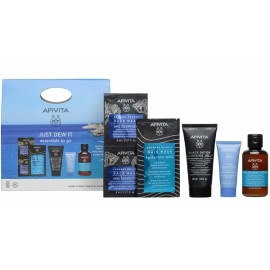 Apivita Travel Set Aqua Beelicious Ενυδατική Κρέμα-Gel 15ml, Black Detox Gel Καθαρισμού 50ml, Express Beauty Μάσκα Προσώπου 2x8ml,Hyalouronic Hydra Σαμπουάν Μαλλιών 75ml & Express Beauty Μάσκα Μαλλιών 20ml