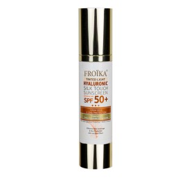 Froika Hyaluronic Silk Touch Sunscreen SPF50+ Έγχρωμο Light Αντηλιακό Προσώπου 50ml