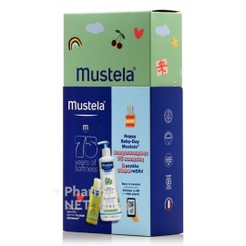 Mustela Promo Happy Baby-Day Gentle Cleansing Gel 500ml & Baby Oil with Avocado Oil 100ml