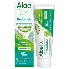 Optima Aloe Dent Probiotic Toothpaste Οδοντόκρεμα Χωρίς Φθόριο 75ml