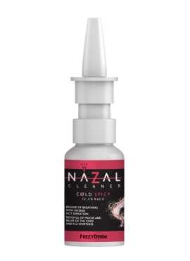 Frezyderm Nazal Cleaner Cold Spicy (2,2% Nacl) Υπέρτονο Αλατούχο Διάλυμα Για Την Καταρροή 30ml