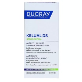 Ducray Kelual Ds Sebocontrol Shampoo κατά της Πιτυρίδας 100ml