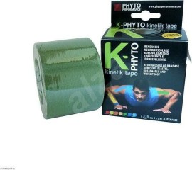 Phyto Performance Kinetik Tape K-Phyto Ελαστική Αυτοκόλλητη Αθλητική Ταινία σε Πράσινο Χρώμα, 5cm x 5m