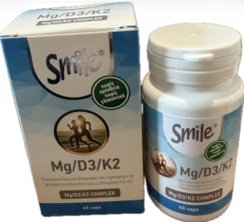 Smile MG/D3/K2 Complex 45caps