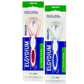 Elgydium Breath Tonque Scraper Ξύστρα Γλώσσας για Μείωση της Κακοσμίας του Στόματος 1 Τεμάχιο