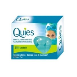 Pharmaq Quies Ωτοασπίδες από Σιλικόνη Κατάλληλες για Κολυμβητές, 3 ζευγάρια