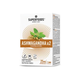 Superfoods Ashwagandha X2 50caps