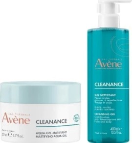 Avene Cleanance Aqua Gel Cream 50ml + Δώρο Cleanance Gel 100ml