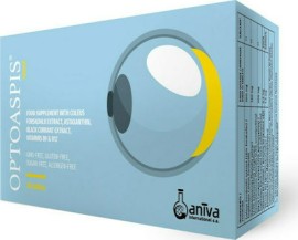 Aniva Optoaspis Συμπλήρωμα Διατροφής για τη Διαχείριση των Συμπτωμάτων των Ασθενών με Γλαύκωμα 30tabs