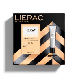 Lierac Promo Καθαρός Συμπυκνωμένος Ορός Προσώπου με Βιταμίνη C 30ml & Diopti Υγρό Διόρθωσης Μαύρων Κύκλων Κρέμα Ματιών για Διόρθωση Μαύρων Κύκλων 15ml