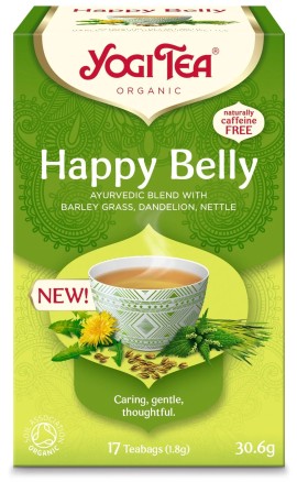 Yogi Tea Happy Belly ΒΙΟ 30,6g 17 φακελάκια