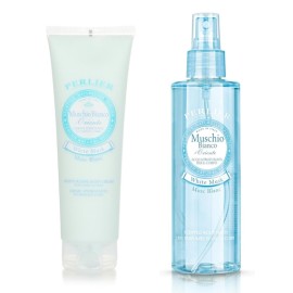 Perlier White Musk Gift Set Body Cream 250ml & Body Water 200ml