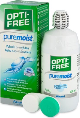 Alcon Opti-Free Pure Moist Υγρό Φακών Επαφής 300ml