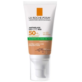 La Roche Posay Anthelios UVMUNE 400 Oil Control Gel Cream SPF50+ Αντηλιακή Κρέμα Προσώπου για Ματ Αποτέλεσμα Με Χρώμα 50ml