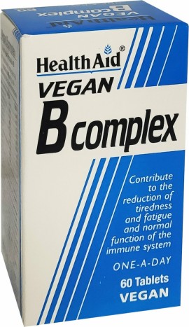 Health Aid Vegan B-Complex 60 ταμπλέτες