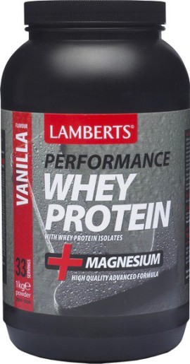 Lamberts Performance Whey Protein Βανίλια 1000gr