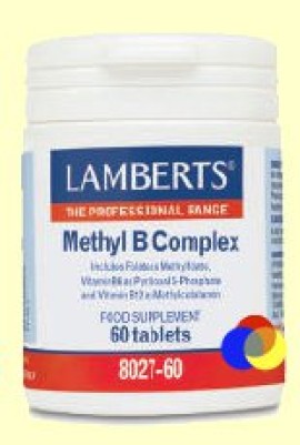 Lamberts Methyl B Complex Συμπλήρωμα Βιταμινών Συμπλέγματος B, 60tabs